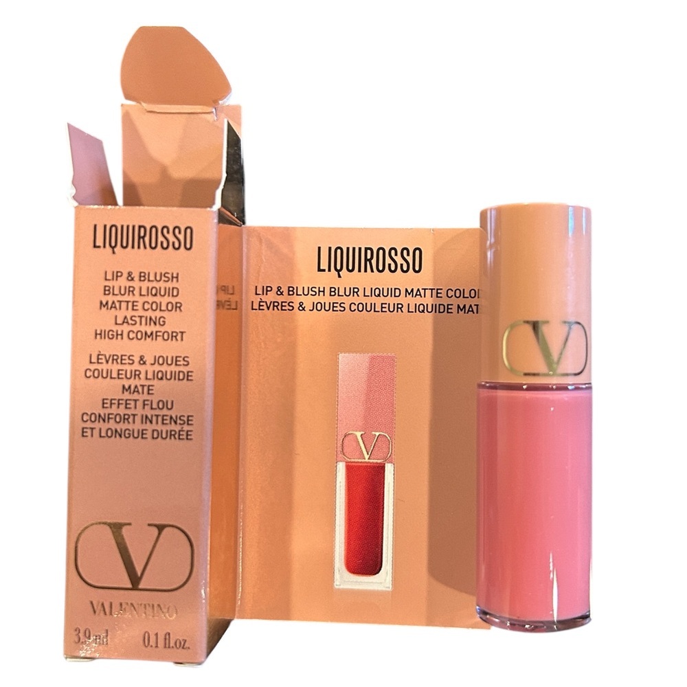 Valentino Mini Liquirosso Matte Mini Lip/Blush - 3.9ml (Choice of 1) - Picture 4 of 8